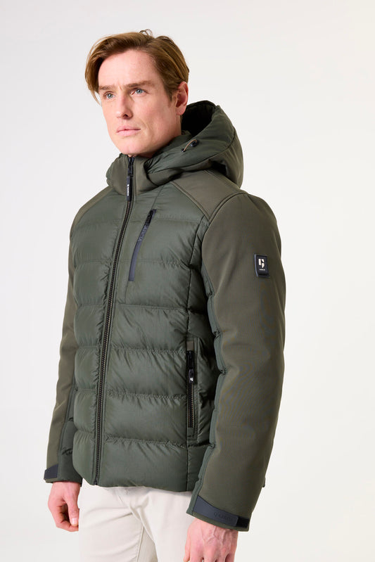Garcia Jeans Chaqueta Softshell Verde Oscuro