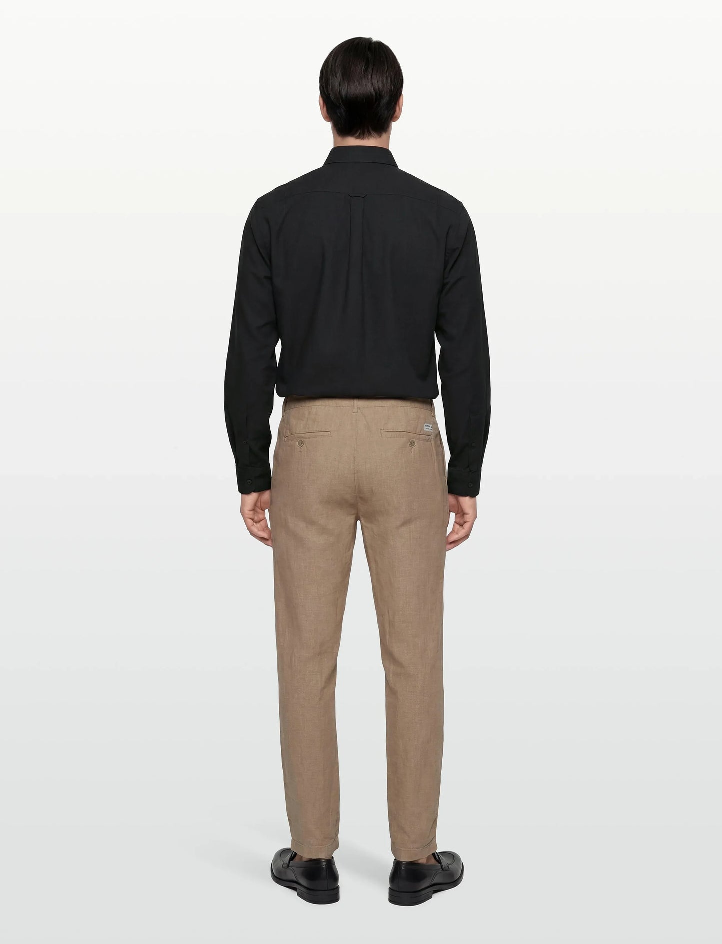 Indicode Jeans Pantalon de Lino Intrope Kelp