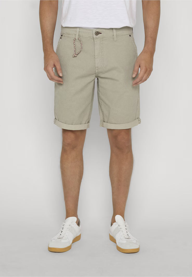 Indicode Jeans Bermuda Microestampada Inranca Stone