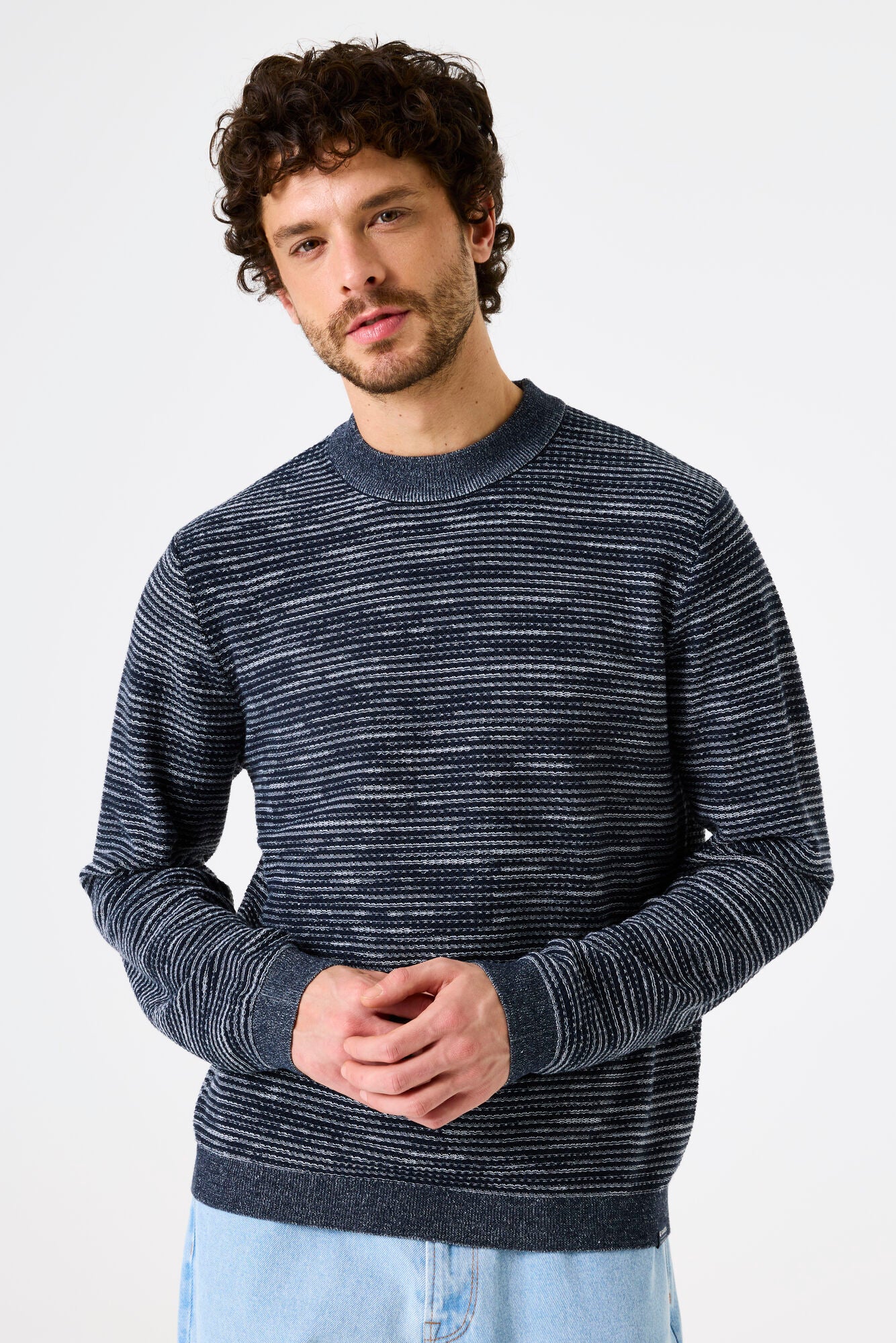 Garcia Jeans Pullover Cuello Redondo Deep Ink