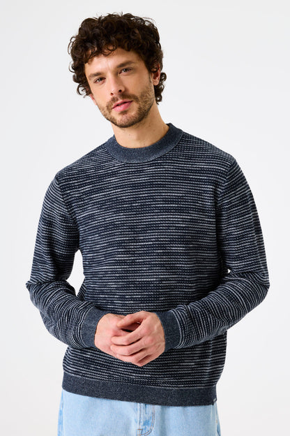 Garcia Jeans Pullover Cuello Redondo Deep Ink