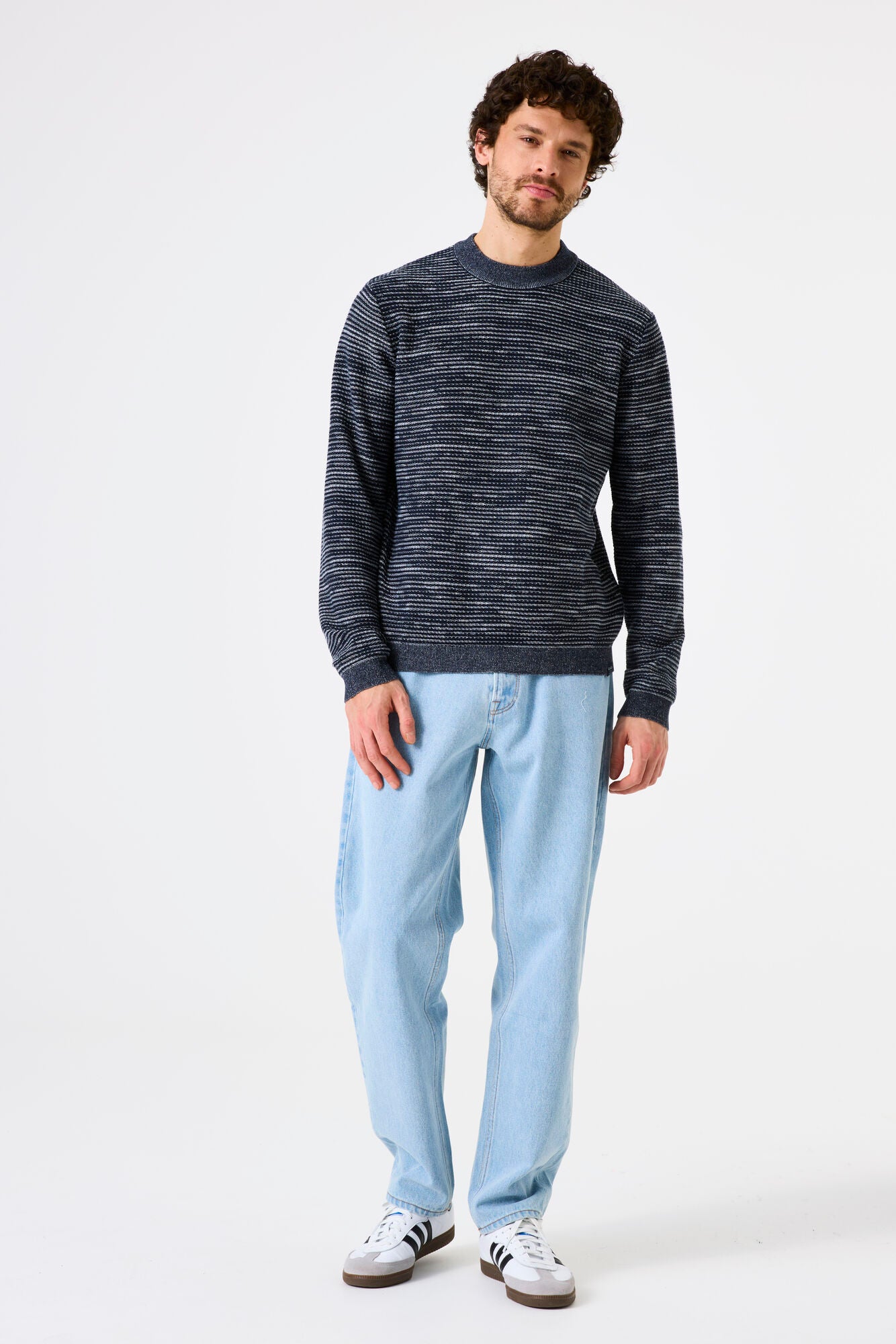 Garcia Jeans Pullover Cuello Redondo Deep Ink