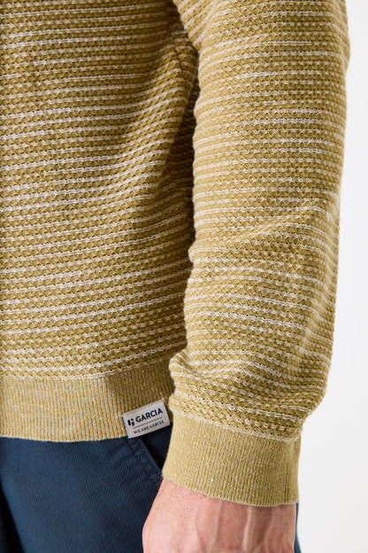 Garcia Jeans Pullover Cuello Redondo Yellowwood