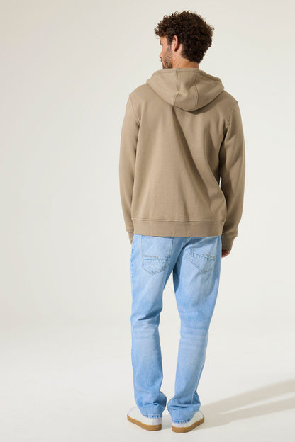 Garcia Jeans Sudadera con Capucha y Cremallera Covert Green