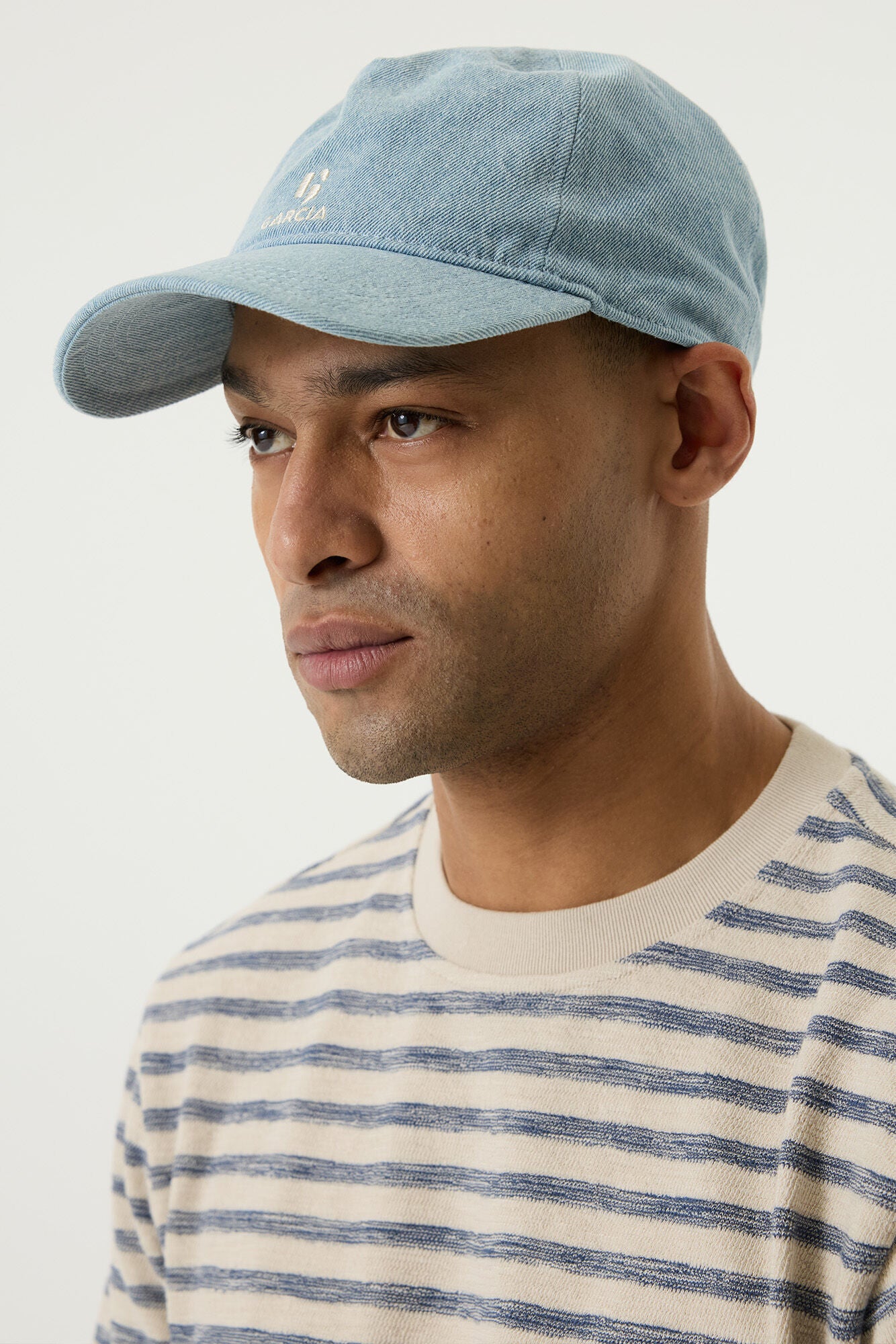 Garcia Jeans Gorra Tejana de Talla Unica Denim Blue