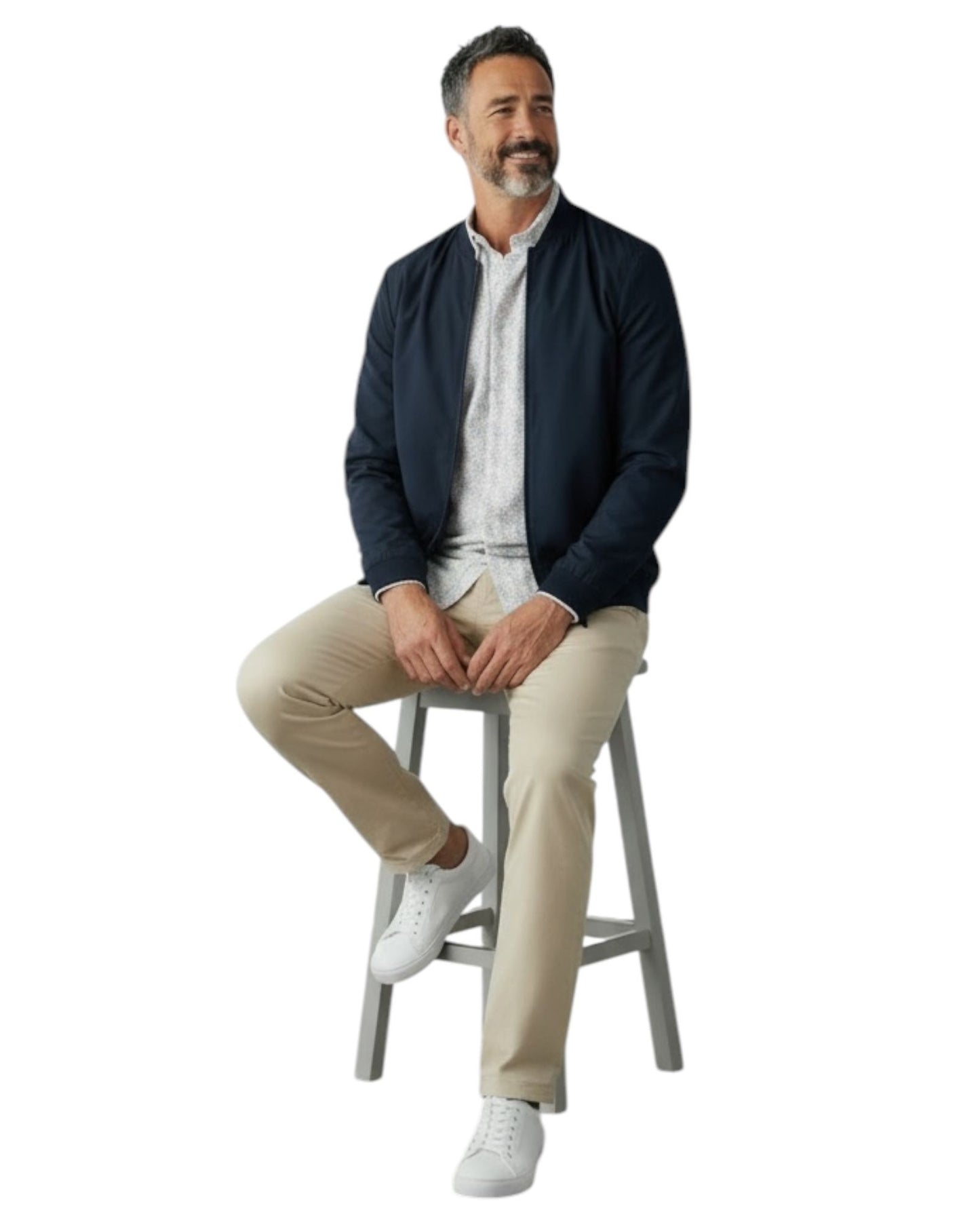 Chaqueta Dario Beltran Caza Marino