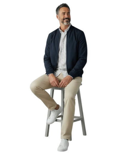 Chaqueta Dario Beltran Caza Marino