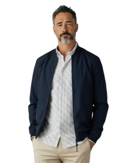 Chaqueta Dario Beltran Caza Marino