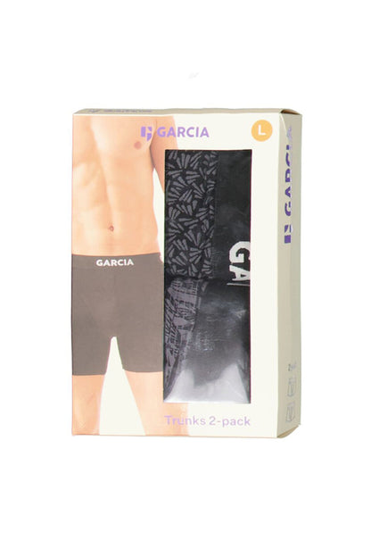 Garcia Jeans Pack Boxers Elasticos Negro