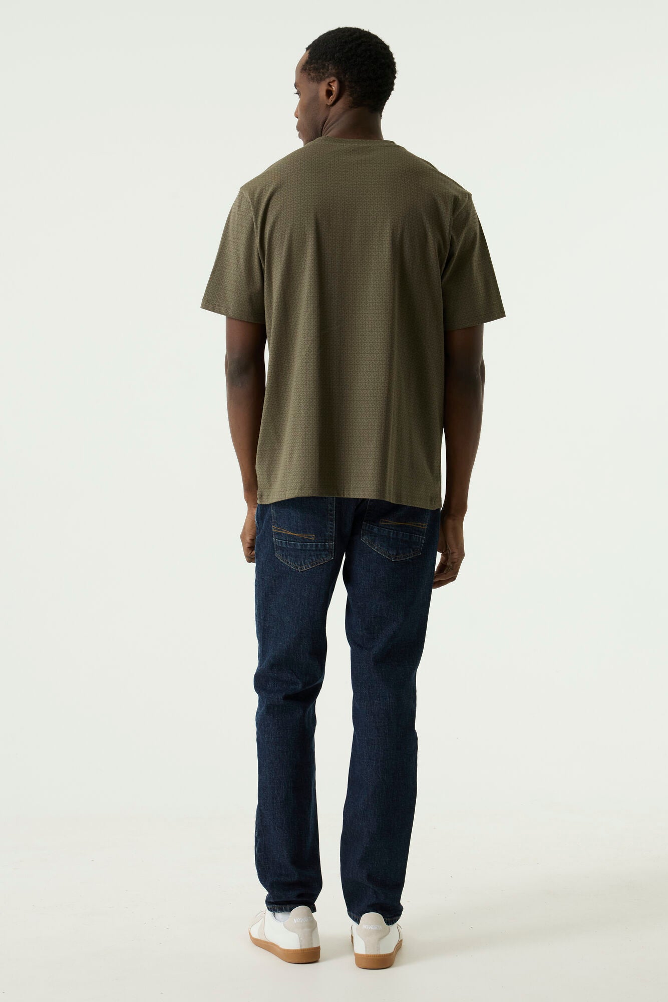 Garcia Jeans Camiseta Cuello Redondo Olive