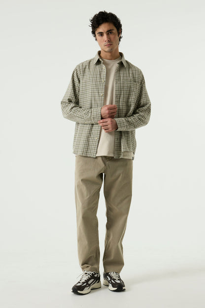 Garcia Jeans Camisa Waffle Soft Buff