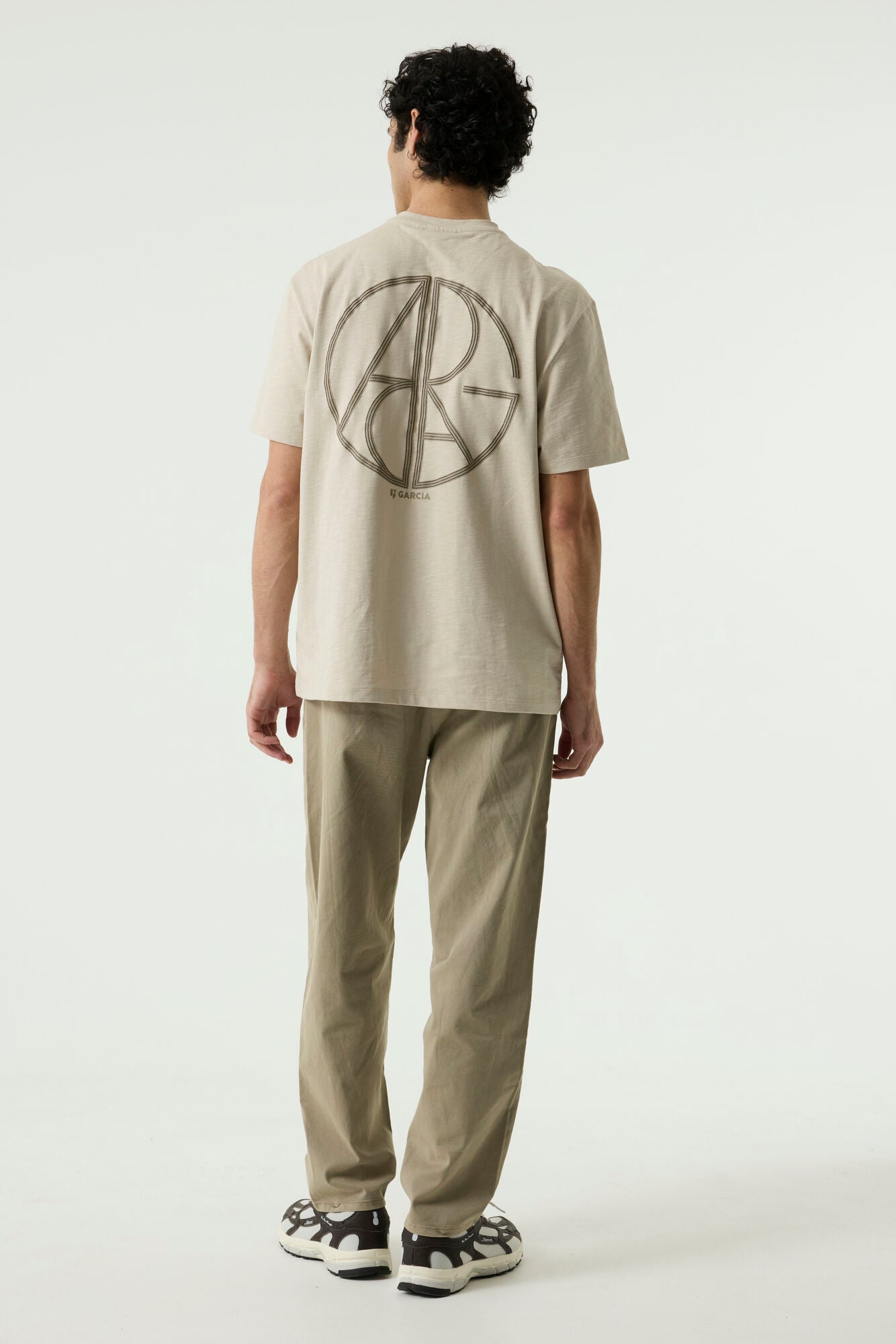 Garcia Jeans Pantalon Gabardina Regular Fit Sostenible Brown