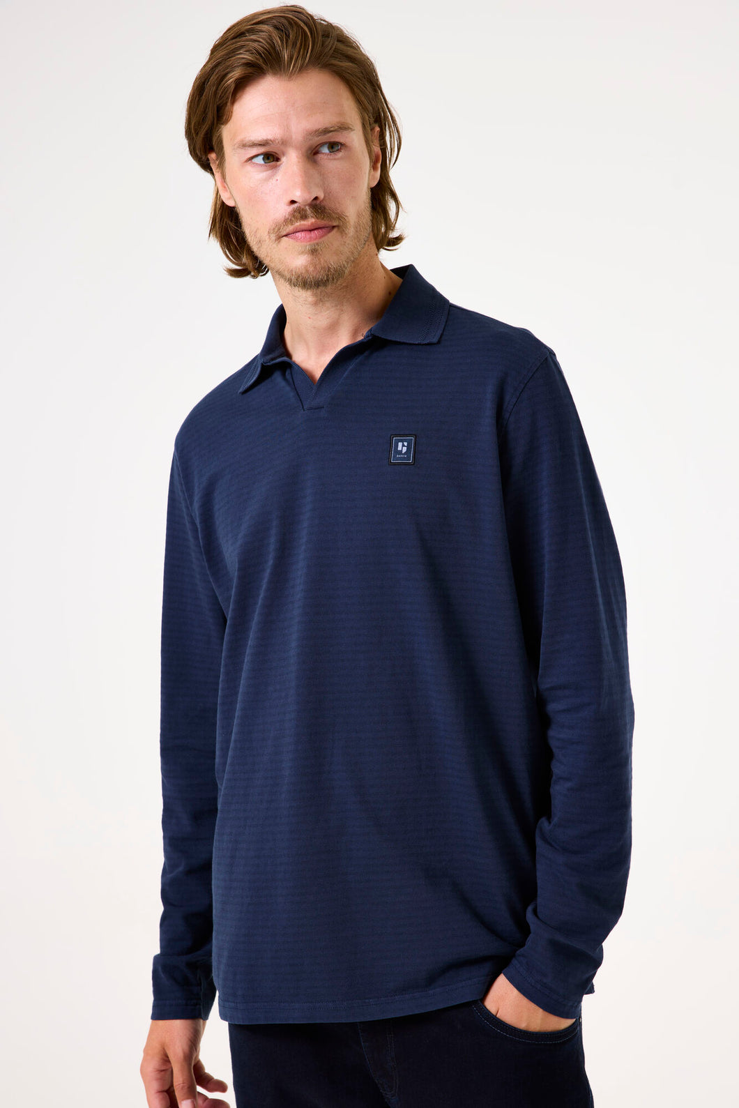 Garcia Jeans Polo Regular Dark Moon