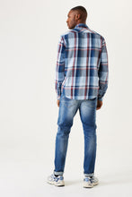 Load image into Gallery viewer, Garcia Jeans Camisa de Cuadros Indigo
