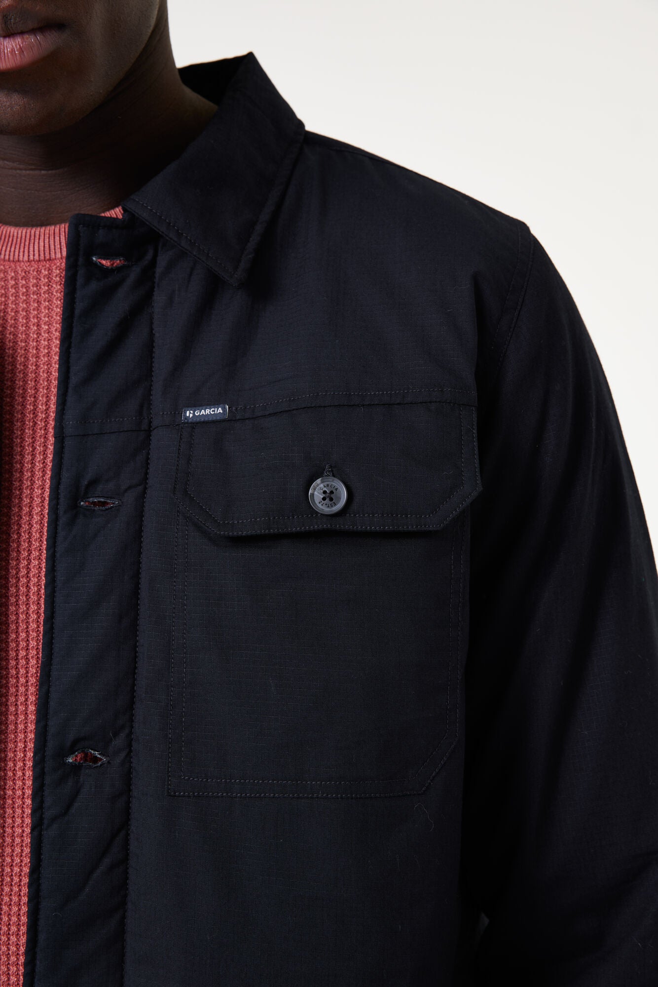 Garcia Jeans Sobrecamisa Acolchada Dark Moon