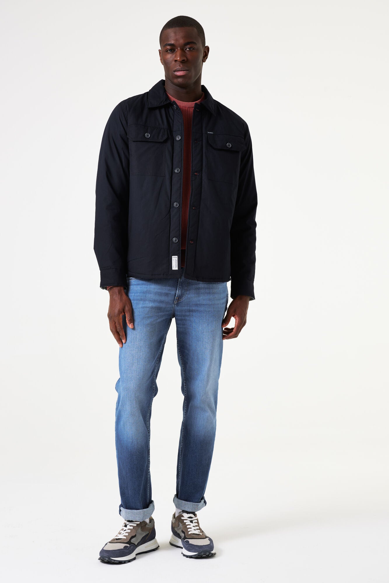 Garcia Jeans Sobrecamisa Acolchada Dark Moon