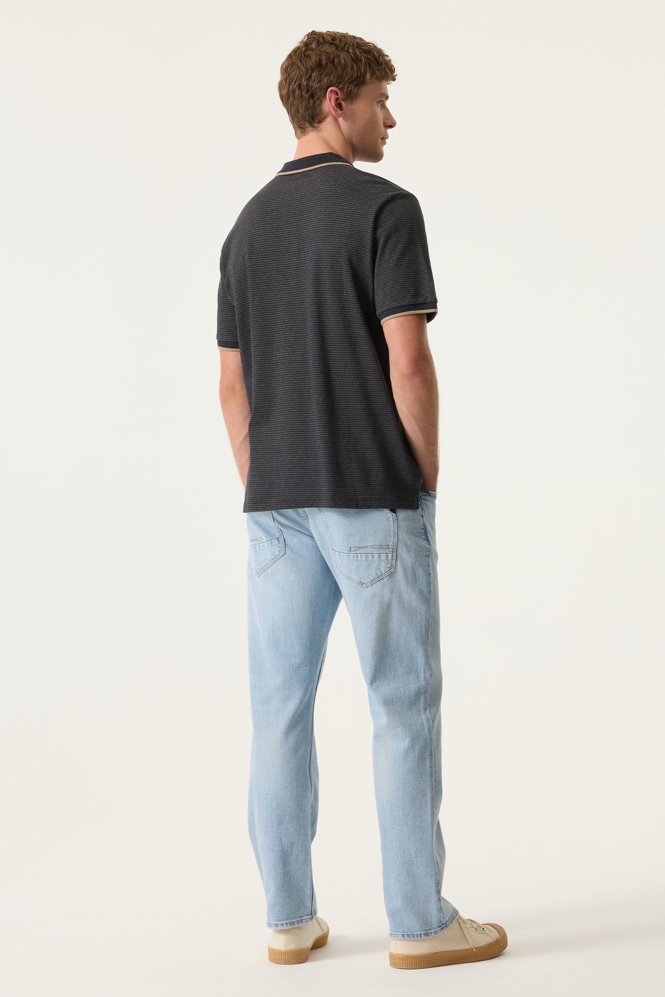 Garcia Jeans Polo Blue Graphite