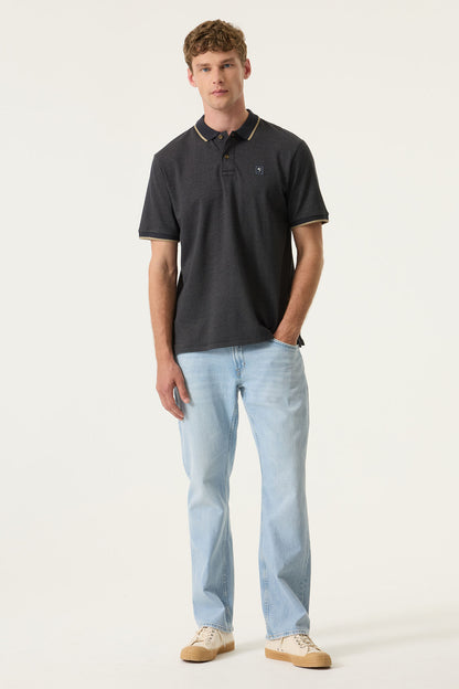 Garcia Jeans Polo Blue Graphite