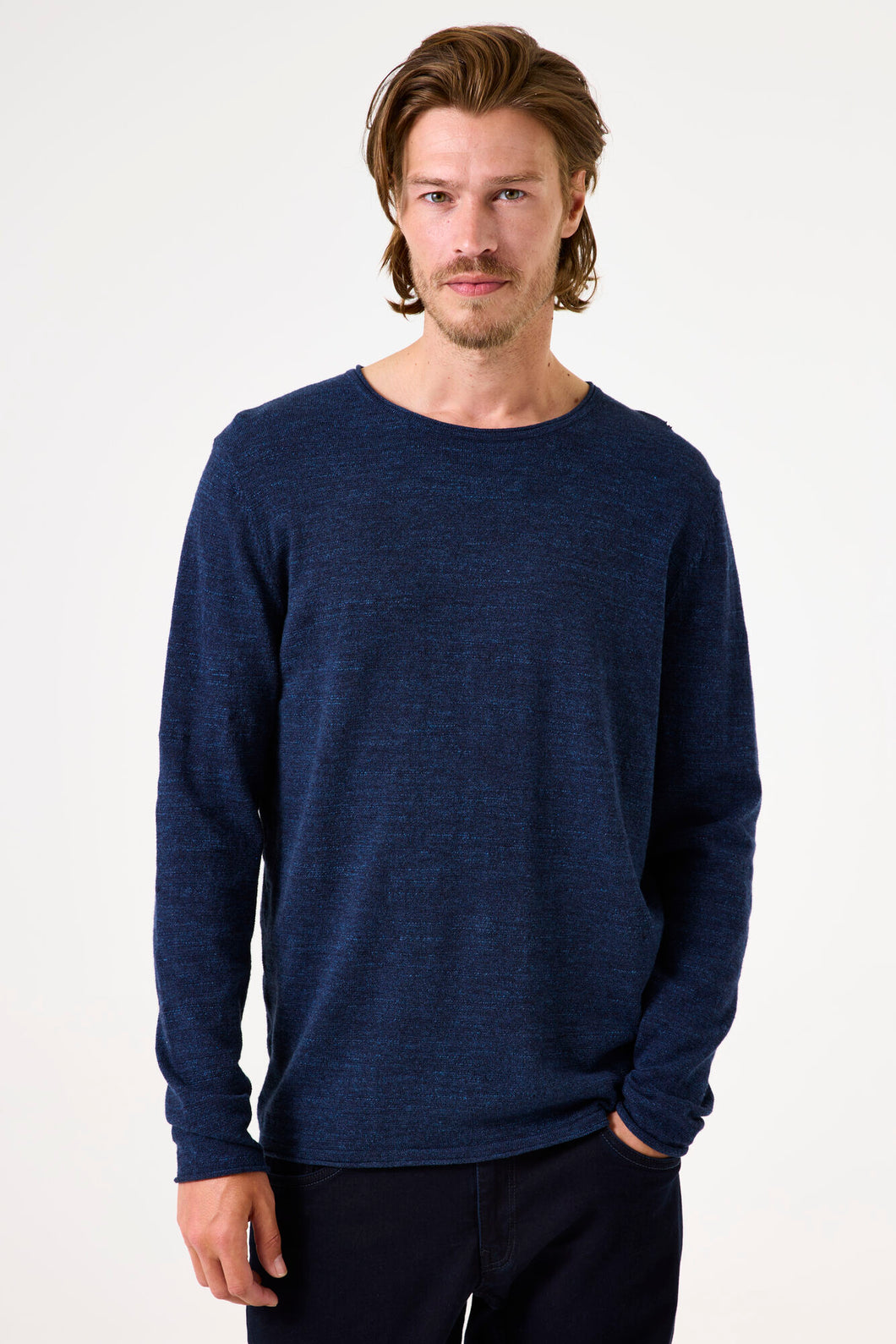 Garcia Jeans Pullover Cuello Redondo Dark Moon