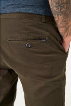 Load image into Gallery viewer, Garcia Jeans Pantalon Chino Elastico Dark Green
