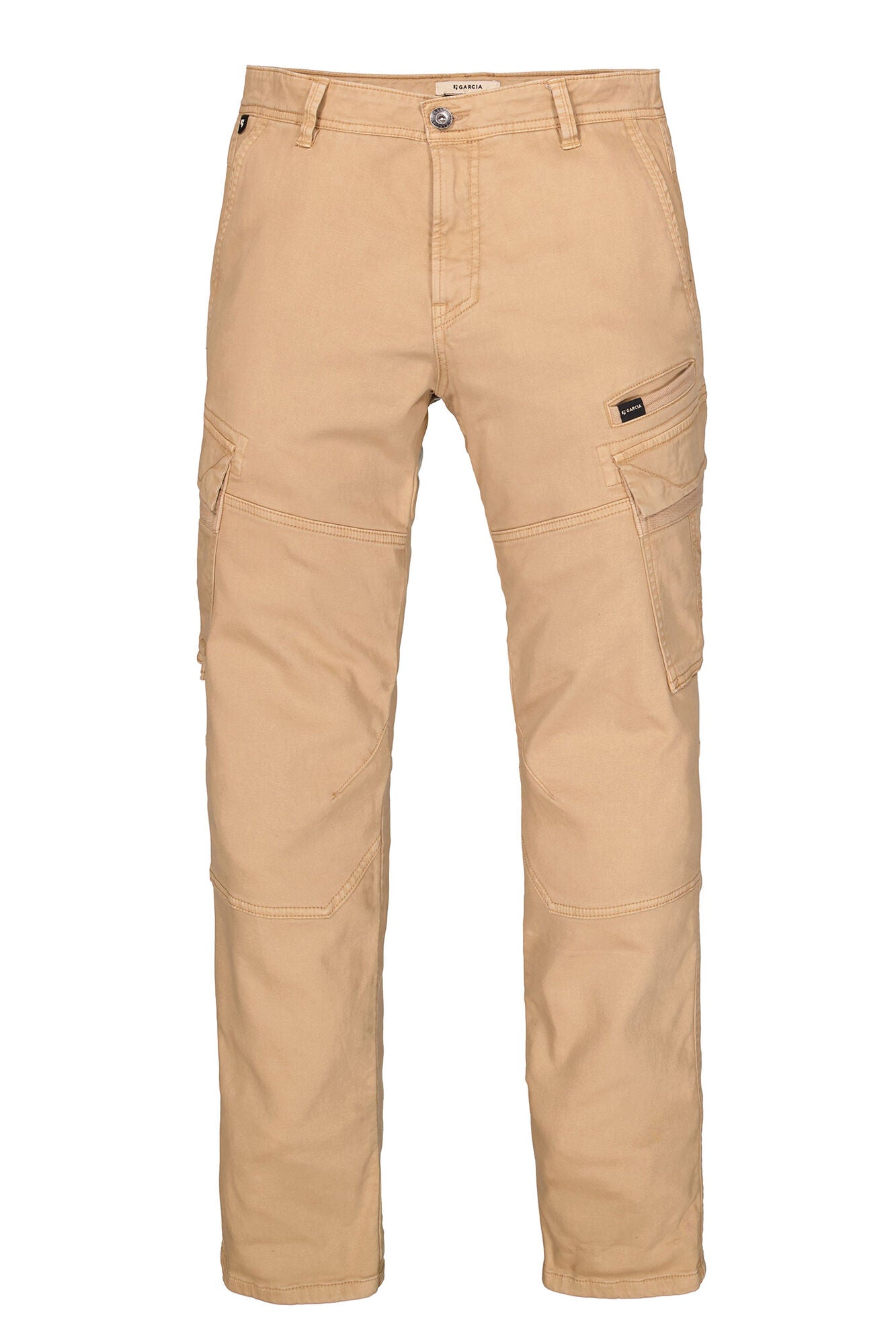 Garcia Jeans Pantalon Cargo Elastico Beig