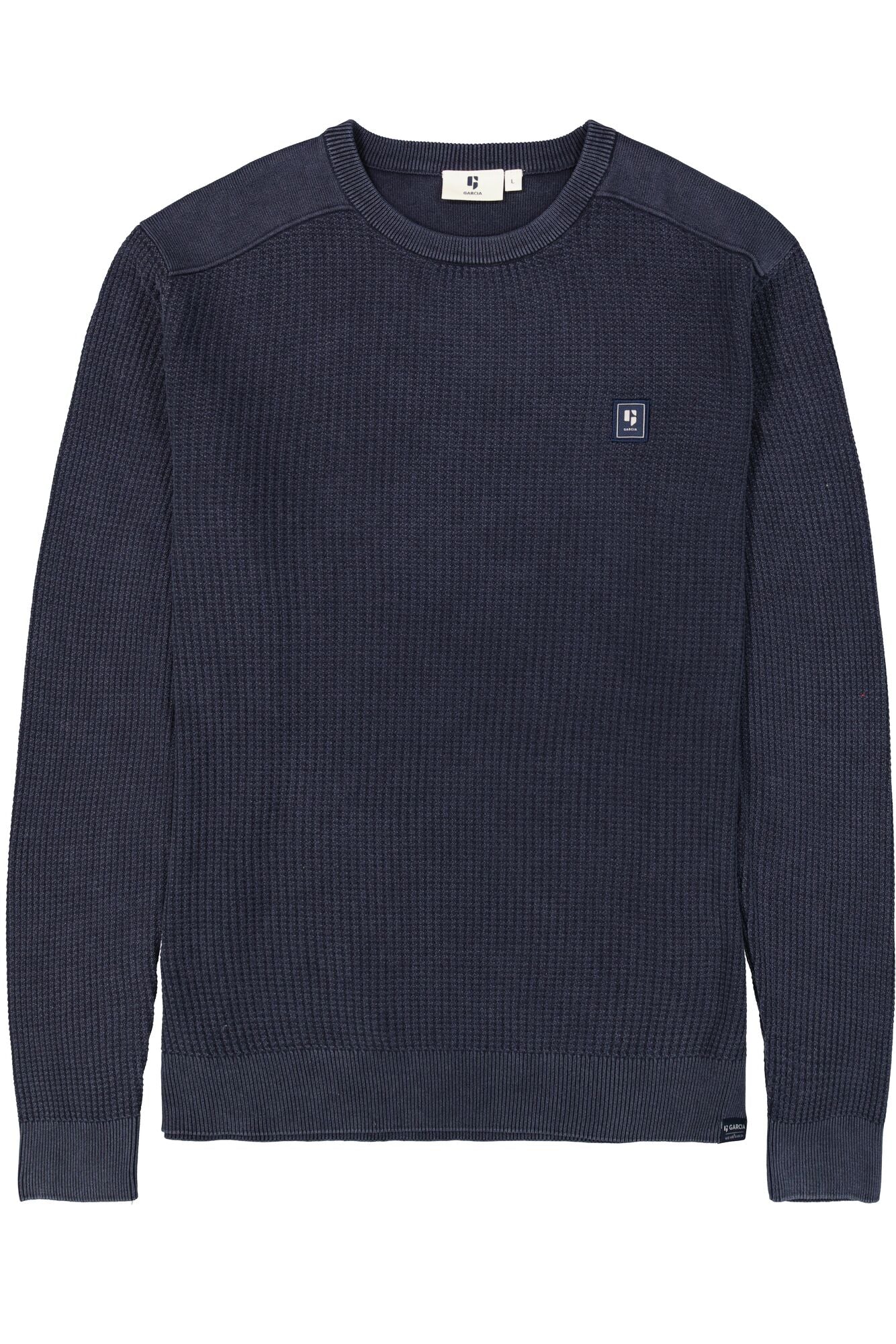 Garcia Jeans Pullover Cuello Redondo Deep Ink