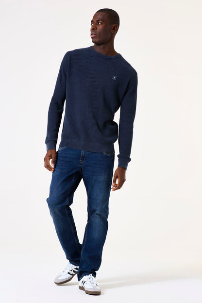 Garcia Jeans Pullover Cuello Redondo Deep Ink